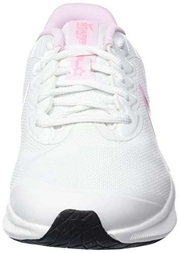 Nike Girls Tanjun Sneaker, Summit White/Pink Gaze, 7 Big Kid #TOP1