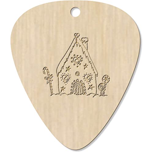 Azeeda 7 x ‘Maison de Pain d’épice’ médiator/pic de Guitare (GP00026814) - Les Beatles, Paul McCartney, John Lennon, RIngo Starr, George Harrison Azeeda 7 x 'Maison de Pain d'épice' médiator/pic de Guitare (GP00026814)
