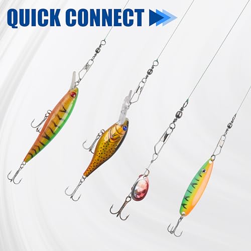 Image of Fishing Barrel Swivel with Nice Snap-100pcs Fishing Connector Snap Swivels Solid Rings Fishing High Strength Fishing Accessories Fishing Tackle（Black /Gold）