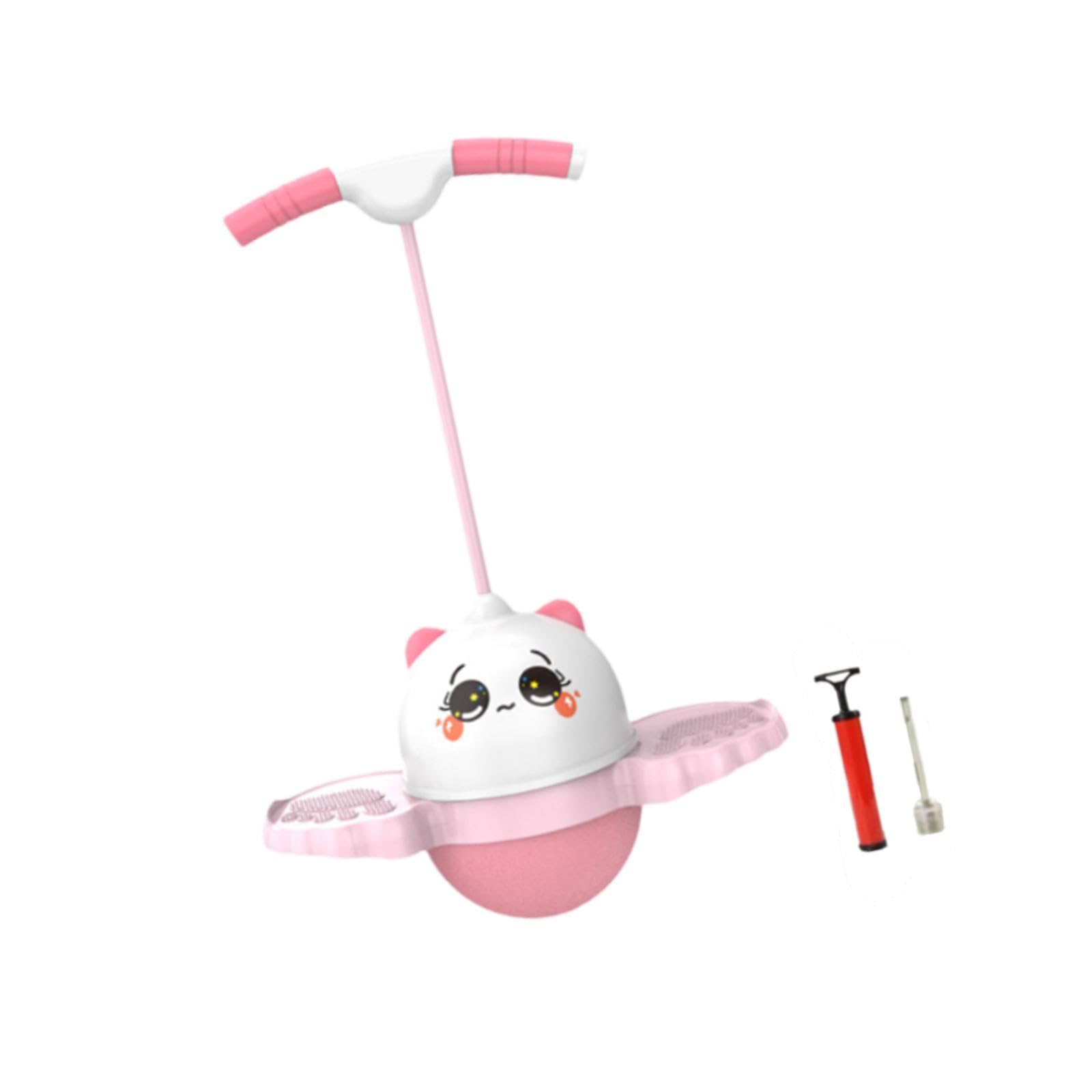 LR Decor E-Shop Pogo Jump Ball Children Kids Funny High Jumping Toy for Games Sports Outdoor Pink-image-40