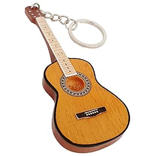 Porte-clés en bois Guitare PACO DE LUCIA EGK-1143 cadeau Muscal RockMusic - Les Beatles, Paul McCartney, John Lennon, RIngo Starr, George Harrison
