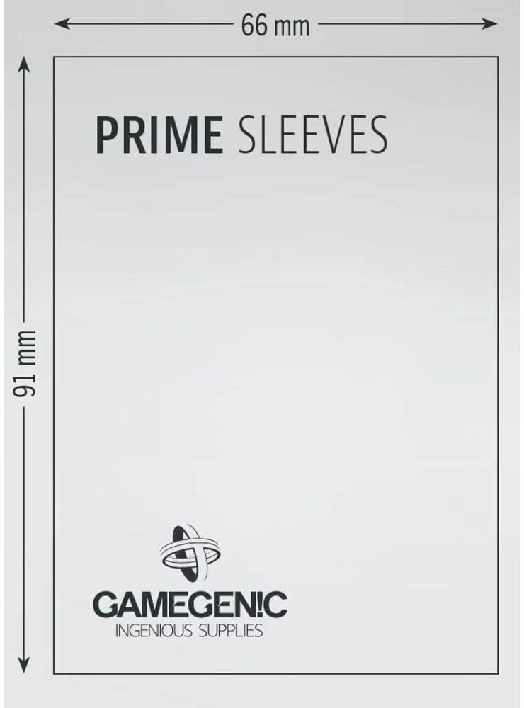 Gamegenic Card Sleeves – Pink Prime Sleeves 100CT – MGT Card Sleeves are Smooth & Tough – Compatible with Pokemon, Yugioh, & MTG Magic The Gathering Card Sleeves