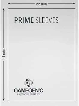 Gamegenic Card Sleeves Pink Prime Sleeves 100CT MGT Card Sleeves are Smooth & Tough Compatible with Pokemon, Yugioh, MTG Magic The Gathering Card Sleeves