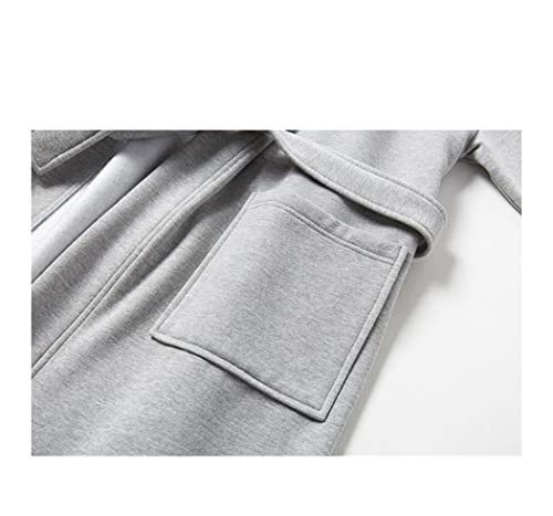 Pyjama en coton polaire noir XXL la solution ample contre les nuits fraîches