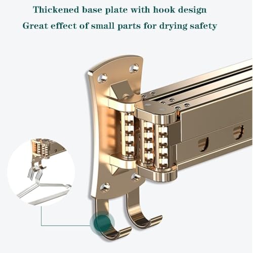 Tendedero de pared plegable para interiores, diseño multifuncional para uso doméstico