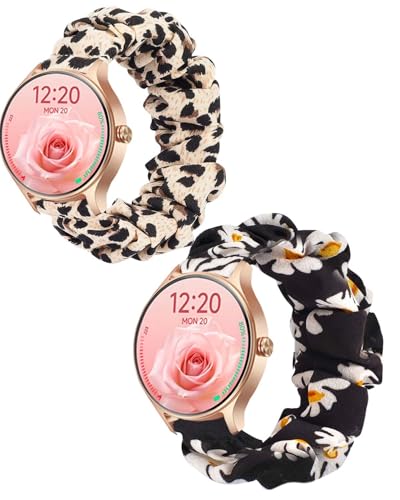2 Packs de Correas para Smartwatch Woneligo 1.57 pulg miniatura 1