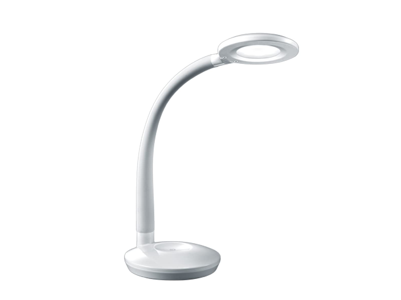 Reality R52721101 Cobra Lampada Tavolo, 1xSMD, 3 W LED, Bianco, 13x32x27 cm
