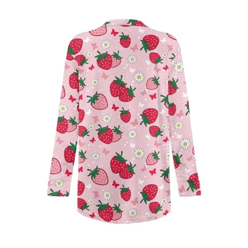 Image of Womens Open Fron Cardigan Sweaters Long Sleeve Tops Daily Coats