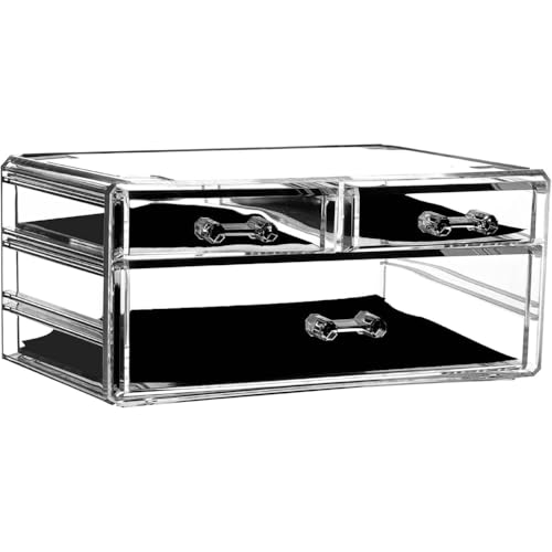 Zxyler ���C�N�{�b�N�X �R�X�����[���b�N �d�؂�E�����o���t�� �h�o�h�� ��e�ʃW���G���[�{�b�N�X���p �y�����ĕt�� ������ꐮ���P�[�X �M�t�g���� (�����o��3,���T�C�Y)