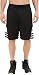 adidas Performance Men's Super Star 2.0 Shorts, Black/White/Black, X-Large
