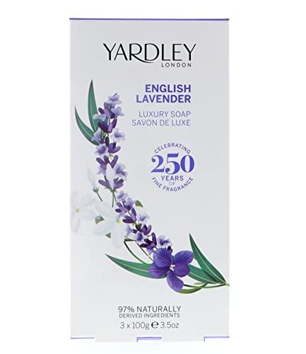 Yardley English Lavender Of London 3 Luxury Soaps
