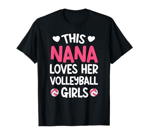 Volleyball Nana Proud Nana Of A Volleyball Player T-Shirt