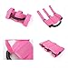 JeCar Heavy Duty Roll Bar Grab Handles Compatible with Jeep Wrangler 1955-2023 CJ YJ TJ JK JL & Gladiator JT Truck, Pink