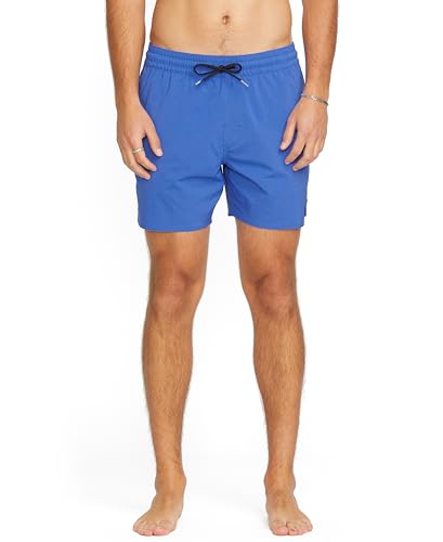 Volcom Men's Lido Solid 16" Swim Surf Trunk3