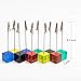 10pcs Table Number Holder Name Place Card Holder Memo Clip Holder Stand Note Holder Pictures Card Paper Menu Clip (Colorful)