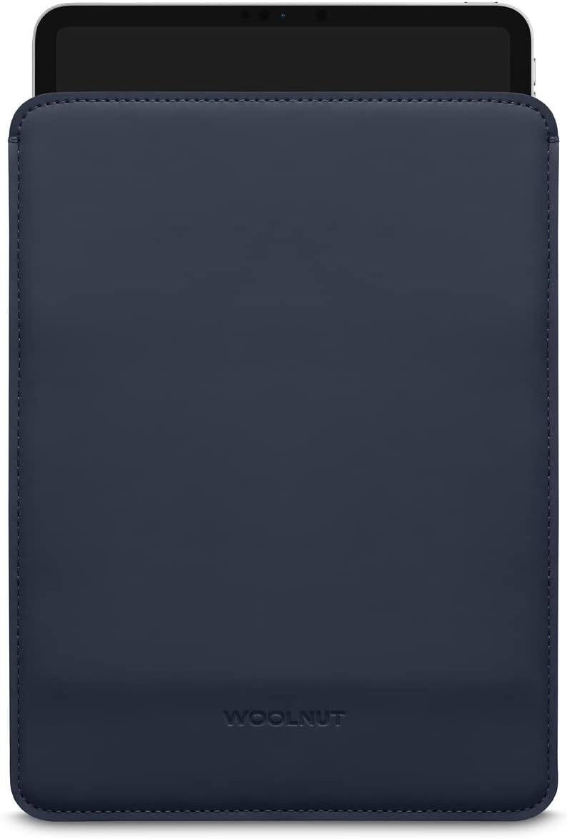 WOOLNUT Matte PU Sleeve Cover Case for iPad Pro 11 Inch & iPad Air 11 inch, Perfect tailor-made fit, Blue