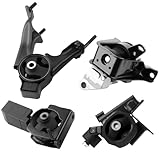 Farrme Engine Motor Mount Transmission Mount Set of 4 Fit for Toyota Corolla Matrix, for Pontiac Vibe 2003-2008 L4 1.8L Automotive Replacement Engine Motor Trans Mount Set#A4220, A4219, A4218, A4221
