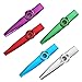 Herefun 12 Piezas Kazoos Metal Kazoo Instrumentos Musicales Flauta Kazoo Flauta Kazoo...