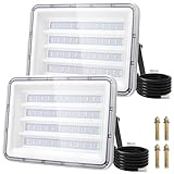 【Lange Lebensdauer】Led Scheinwerfer Außen verfügt über ein Hochdruck-Aluminiumgussgehäuse, ein ultradünnes Formdesign, eine bessere Wärmeableitungsleistung und eine stärkere Korrosionsbeständigkeit. Eine effiziente Wärmeableitung kann die Lebensdauer von Strahlern erheblich verlängern