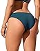 CRZ YOGA Low Waisted Bikini Bottom for Women - Cheeky Basic Bathing Swimsuit Swim Briefs Insignia Blue X-Small