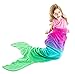 The Original Blankie Tails Mermaid Tail Blanket (Youth Size) (Hot Pink & Aqua Ombre - New!)