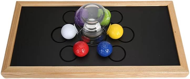 SUMAG New Hole in One Magic Tricks Magician Stage Party Illusion Gimmick Props Mentalism Funny Selected Ball Appear Inside Glass Magic