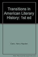 Transitions in American Literary History: 1st ed B0030WP6NG Book Cover