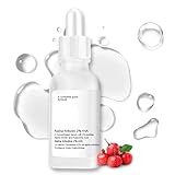 Alpha Arbutin Serum, Alpha Arbutin 2% + HA, Hyaluronsäure Gesichtsserum zur Entfernung von Pigmentflecken, Wiederherstellung der Hautelastizität, Geeignet für Alle Hauttypen, 30ml