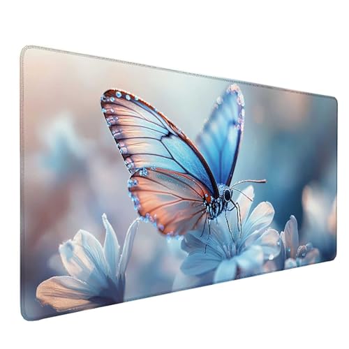Tapis de souris gamer XXL pour ordinateur tapis bureau imperméable 80x30cm