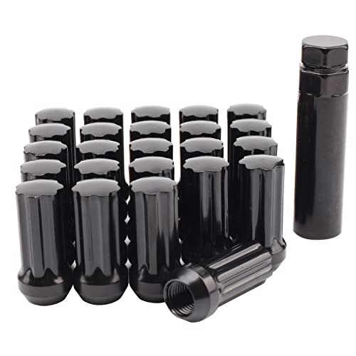 Tuercas de llanta 14mm x 1.5 XL que solucionan la vibración de rueda con asiento cónico y extremo cerrado