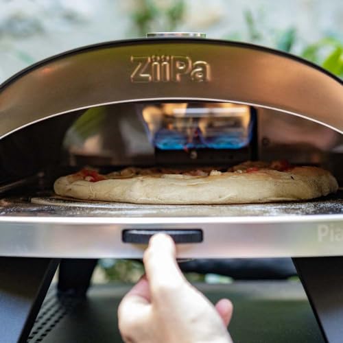 Ziipa Piana Forno A Gas Per Pizza Colore Carbone - 6