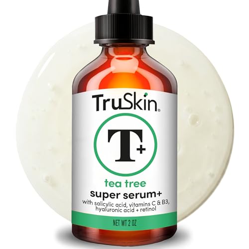 TruSkin Tea Tree Oil Acne Treatment Serum for Face - Salicylic Ac...