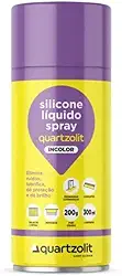 Spray Silicone Lubrificante 300ml Uso Geral Alta Proteção Quartzolit