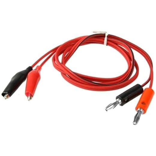 CentIoT Banana Plug to Alligator Clip Probes Pair 4mm