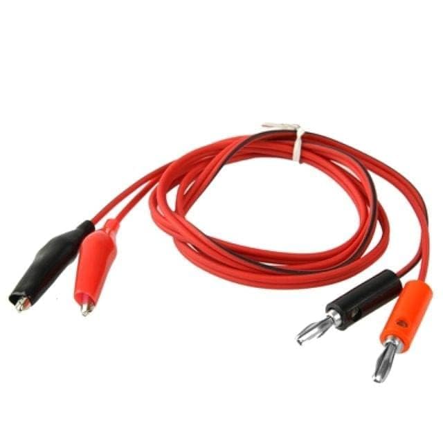 CentIoT - 4mm Banana Plug To 35mm Alligator/Crocodile Clip Red Black Test Probes Pair 1meter-image-38