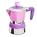 Pedrini MyMoka - Cafetera de inducción Inducción Mymoka 3 Tazze Cotton Candy