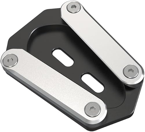 Miniatura 2 de Almohadilla lateral DOMINAR 250 450 Soporte lateral de motocicleta Ampliar placa de almohadilla Piezas de soporte para Bajaj DOMINAR 250400 2020