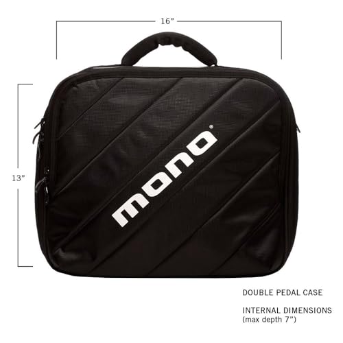 Funda para pedal doble MONO M80 Jet Black miniatura 3