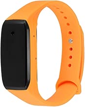 YMXLJJ Multi-Function HD Camera 1080P Smart Sports Bracelet Wearable
Digital Video Recorder Easy One-Button Operation Recording
Indoor/Outdoor Security Use,Orange