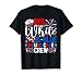 Red White and Blue Wound Care Crew 4th of July Nurse T-Shirt