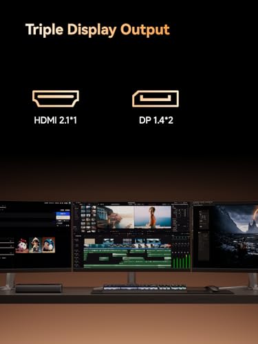 Image of MINISOFURM MGA1 Mini eGPU Dock Station,AMD Radeon RX 7600MXT,8GB GDDR6,Oculink 4i(PCIE4.0x4),1xHDMI2.1 & 2XDP1.4 Video Output,3xUSB3.2 Type-A Ports,Build in 240W GaN, ATX /SFX Support