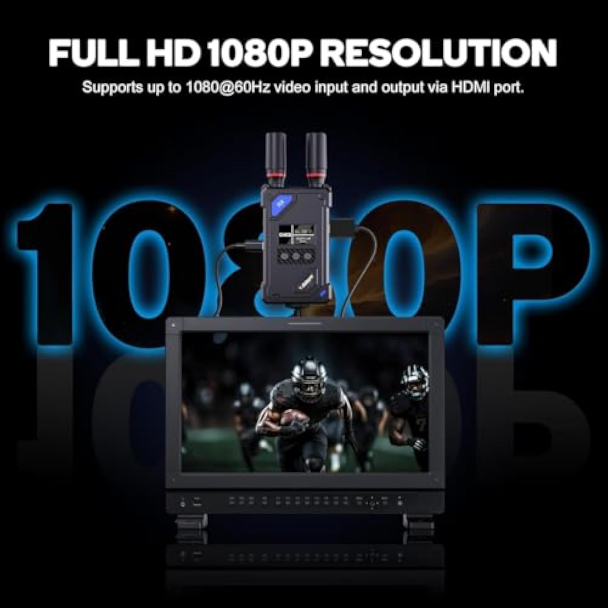 VRRIIS Wireless HDMI Transmitter & Receiver, 1080P