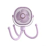 Sécurité conçue pour les bébés : soigneusement conçue pour la sécurité des enfants, avec des espaces de lame inférieurs à 5 mm pour empêcher les petits doigts d'atteindre les pales du ventilateur, ainsi que des composants en silicone doux et des bords lisses pour une tranquillité d'esprit totale.