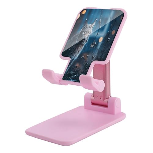 Support de téléphone pliable de bureau réglable pour des vidéos mains libres