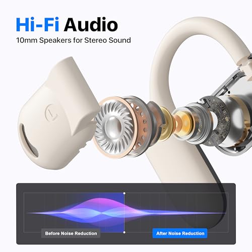 Translation Earbuds: 3-in-1 Translation Earphone 144 Languages & Accents Translation in Real Time, 8 Offline Language Translation Packs Ideal for Travel Business Learning, Milkywhite by Merryking - Image 4