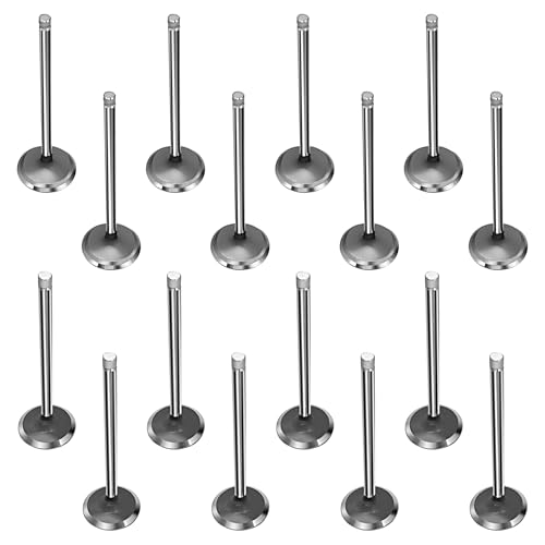 Unaykolb 16PCS Intake Exhaust Engine Valves Kit For 1999-2011 Subaru Outback Legacy Forester Baja Impreza 2.2L 2.5L H4 SOHC EJ25/EJ25E/EJ22E/EJ251/EJ252/EJ253 Replacement for 13201AA362, 13202AA371