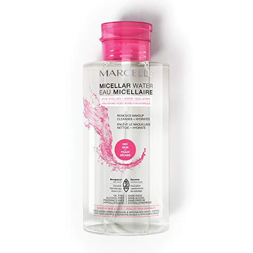 Marcelle Micellar Water, Dry Skin, Hypoallergenic and Fragrance-Free, 13;5 fl oz
