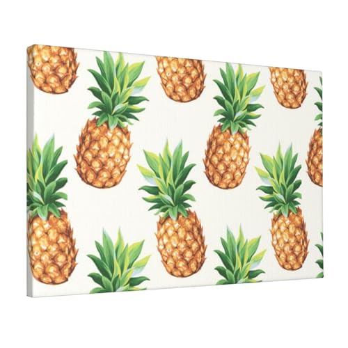 Oeuvre dart toile murale moderne ananas deco haut de gamme chambre