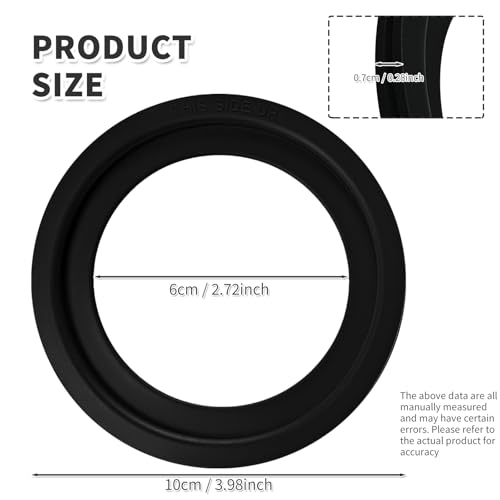 Image of 2 Pack RV Toilet Seal, Flush Ball Seal Gasket Replacement for Dometic 300 /310 /320, Replace Part 385311658, Solve The Leakage Problem