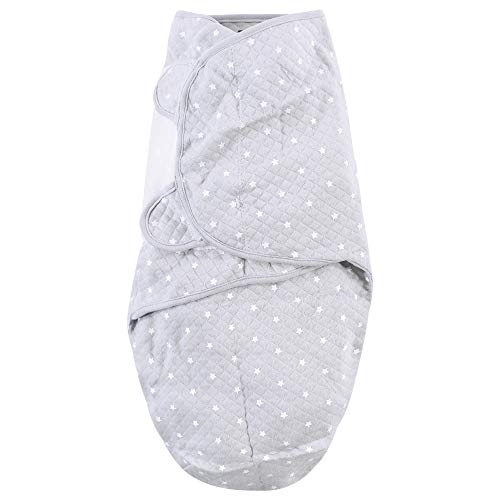 Image of Hudson Baby Unisex Baby Quilted Cotton Swaddle Wrap 3pk, Royal Safari, 0-3 Months